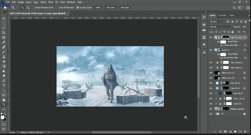 end cod photomontage