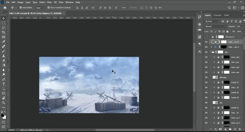 obj after cod photomontage